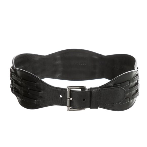 Black Alaia Belt main image 4